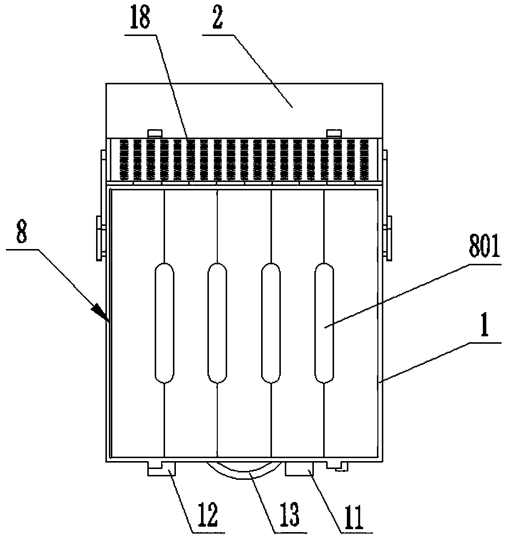 Automatic delayed power-off folding type oriented heat conduction heater used for position below office table