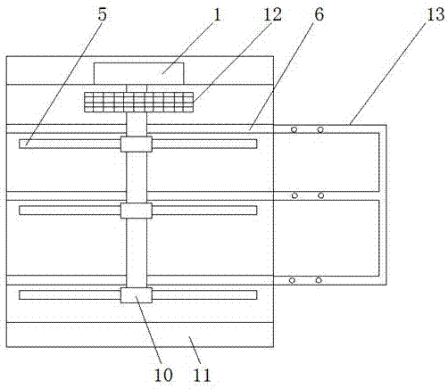 Low-temperature airflow quickly-drying bin for fruit machining