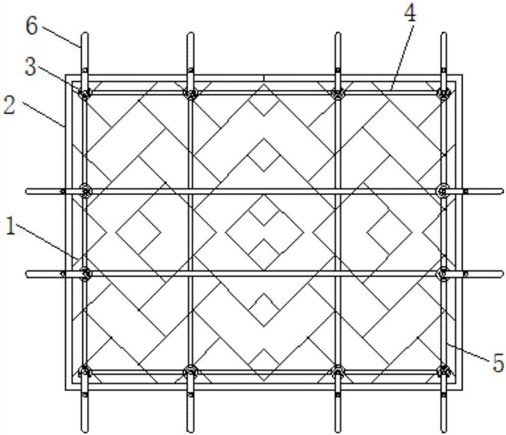 Building safety protective net