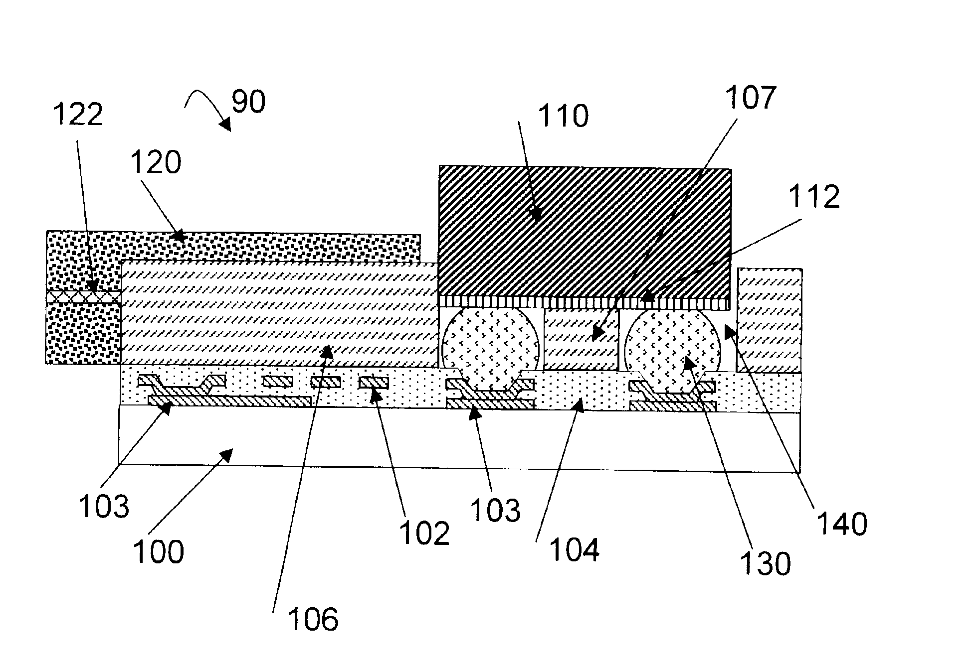 Optoelectronic assembly with embedded optical and electrical components