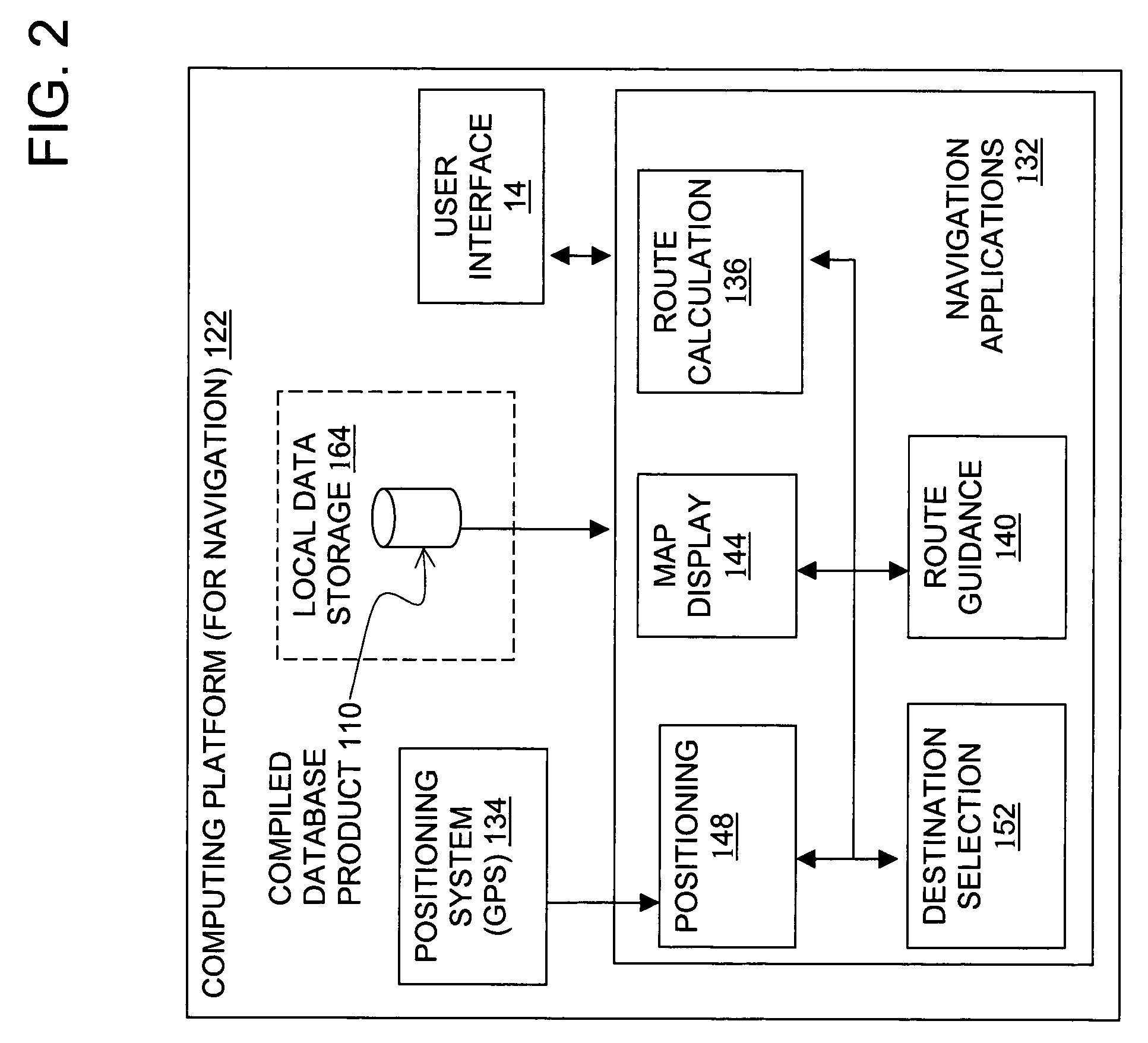 Method of organizing map data for affinity relationships and application for use thereof