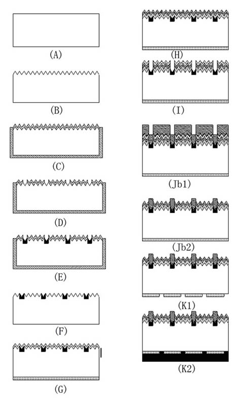 N-type single crystal silicon substrate PN junction inversion layer battery and manufacturing method thereof