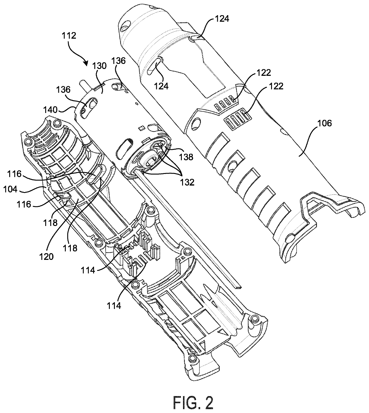 Tool housing and motor exhaust management