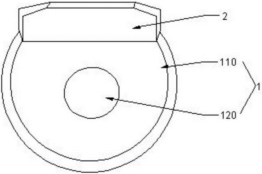 Safe braking device for automobile