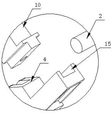Device for grinding inside of plastic pipe
