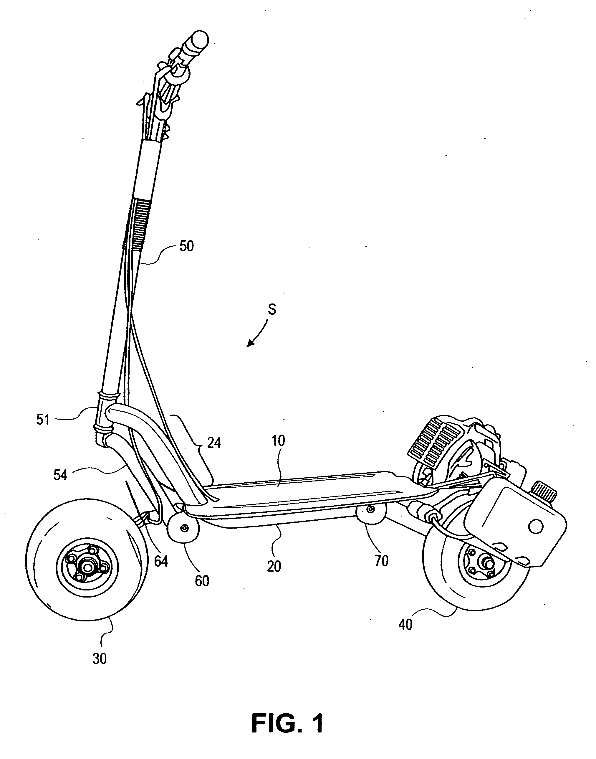 Suspension apparatus for a wheeled vehicle utilizing offset frame with torsion shock absorber