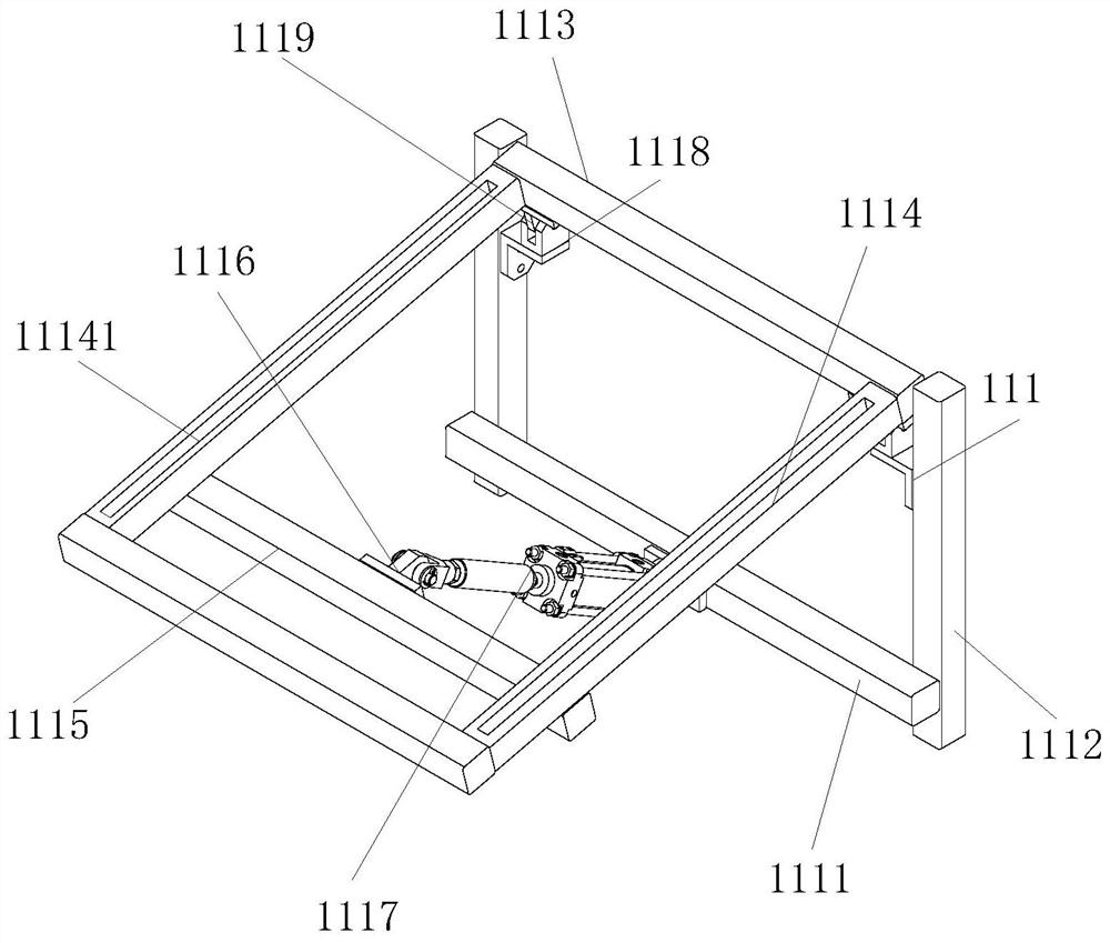 Lifting mechanism for installing 5G antenna electric power iron tower