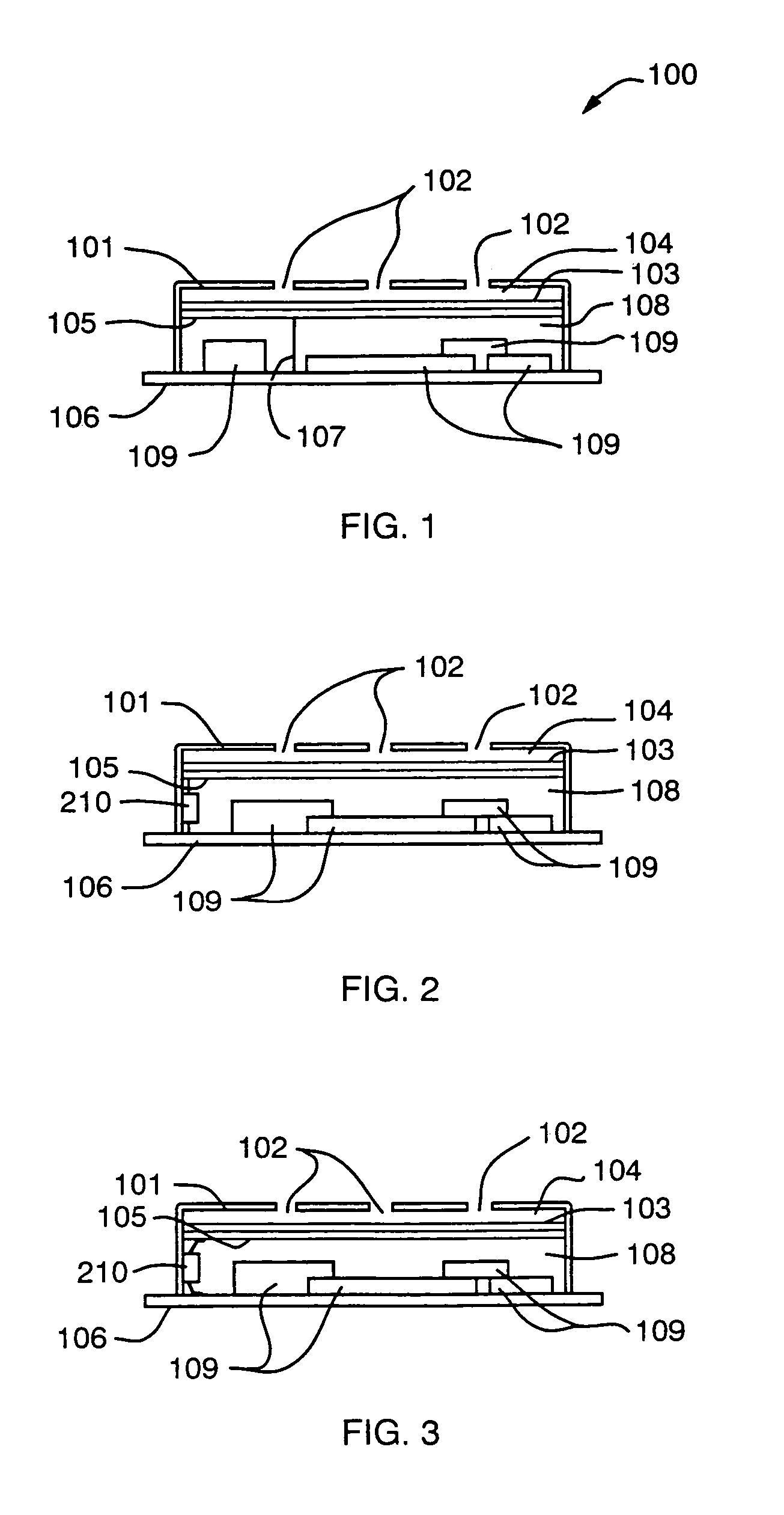Hearing aid with large diaphragm microphone element including a printed circuit board