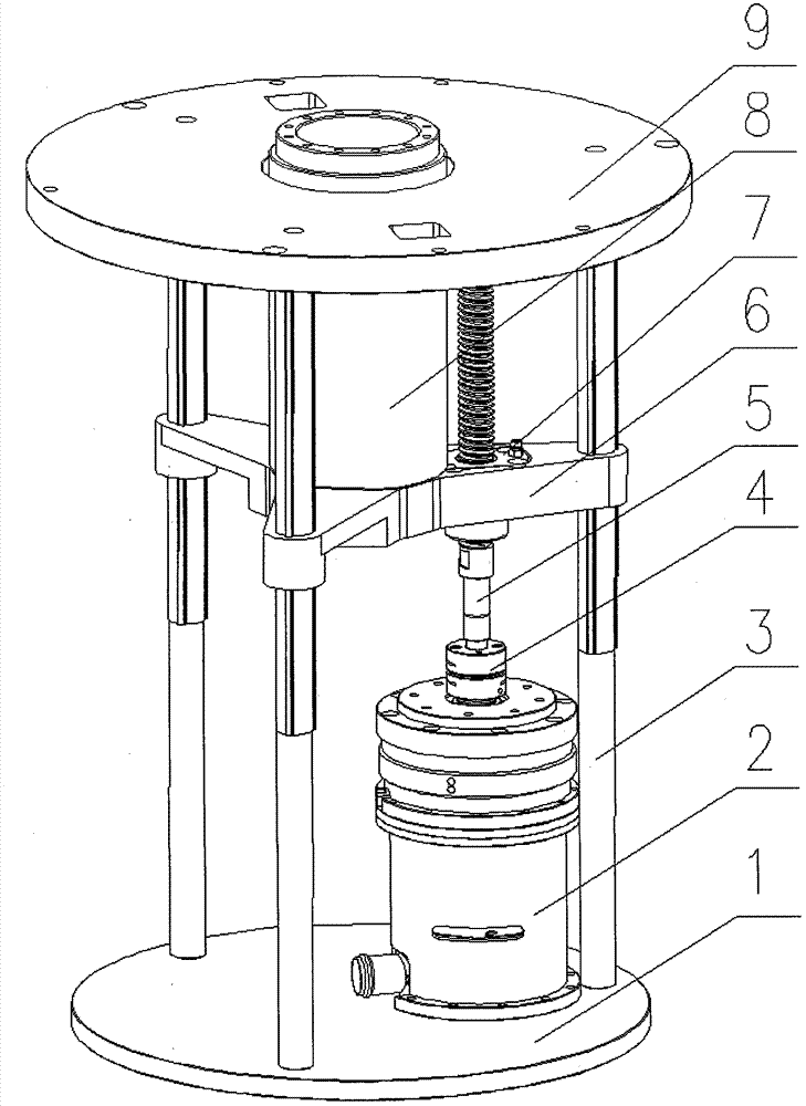 Z-axis transmission structure