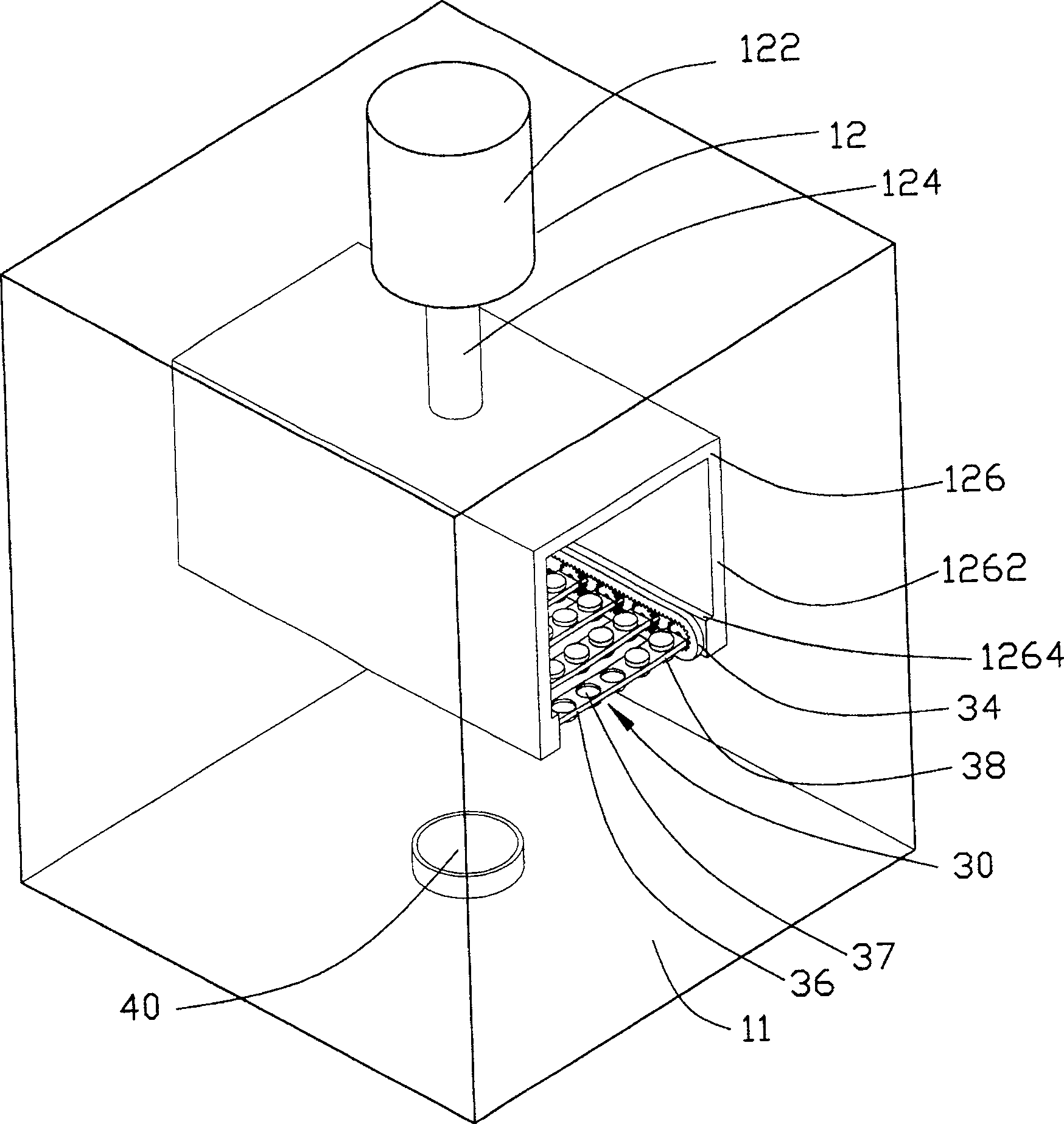 Vacuum coating device