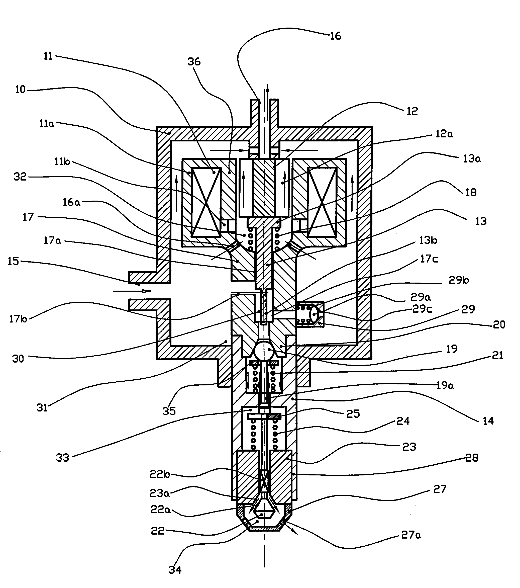 Electric oil injector