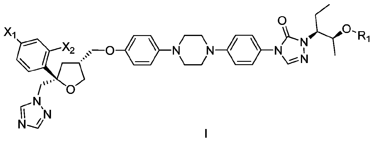 A kind of substituted tetrahydrofuran water-soluble derivative and its application