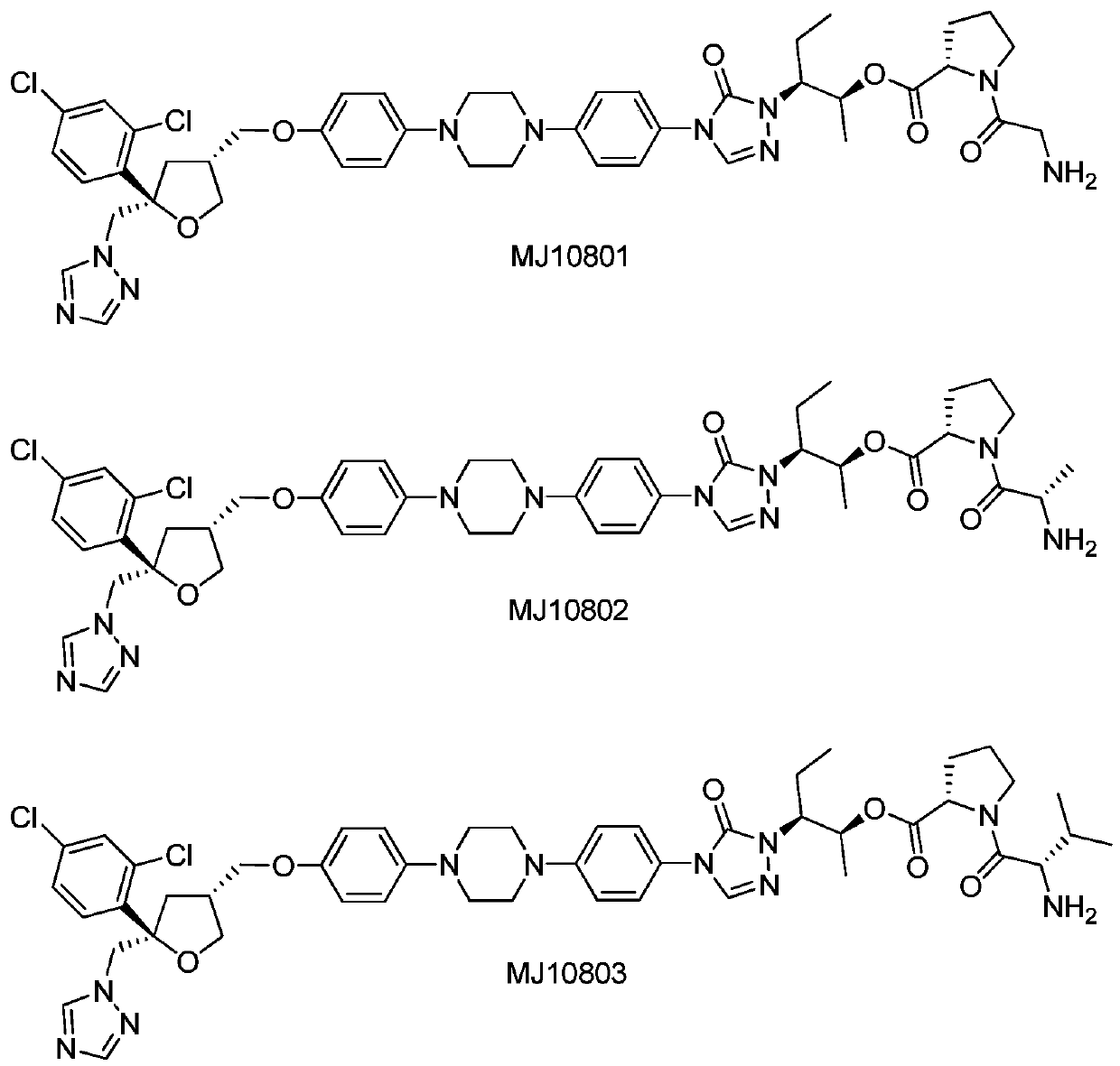 A kind of substituted tetrahydrofuran water-soluble derivative and its application