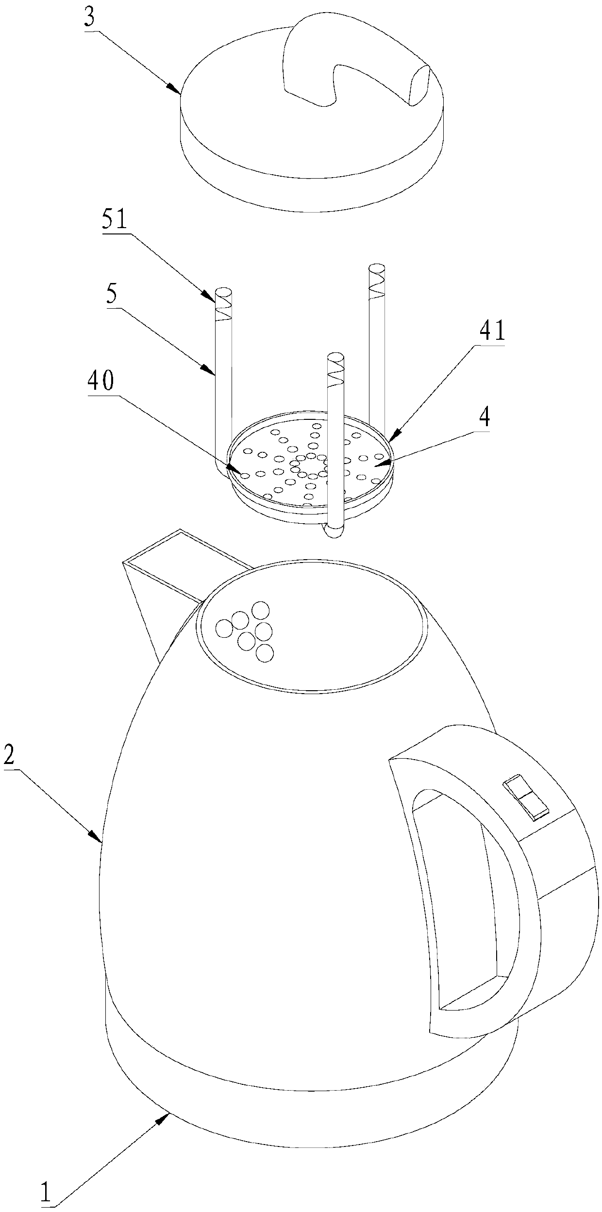 Electric thermal jug