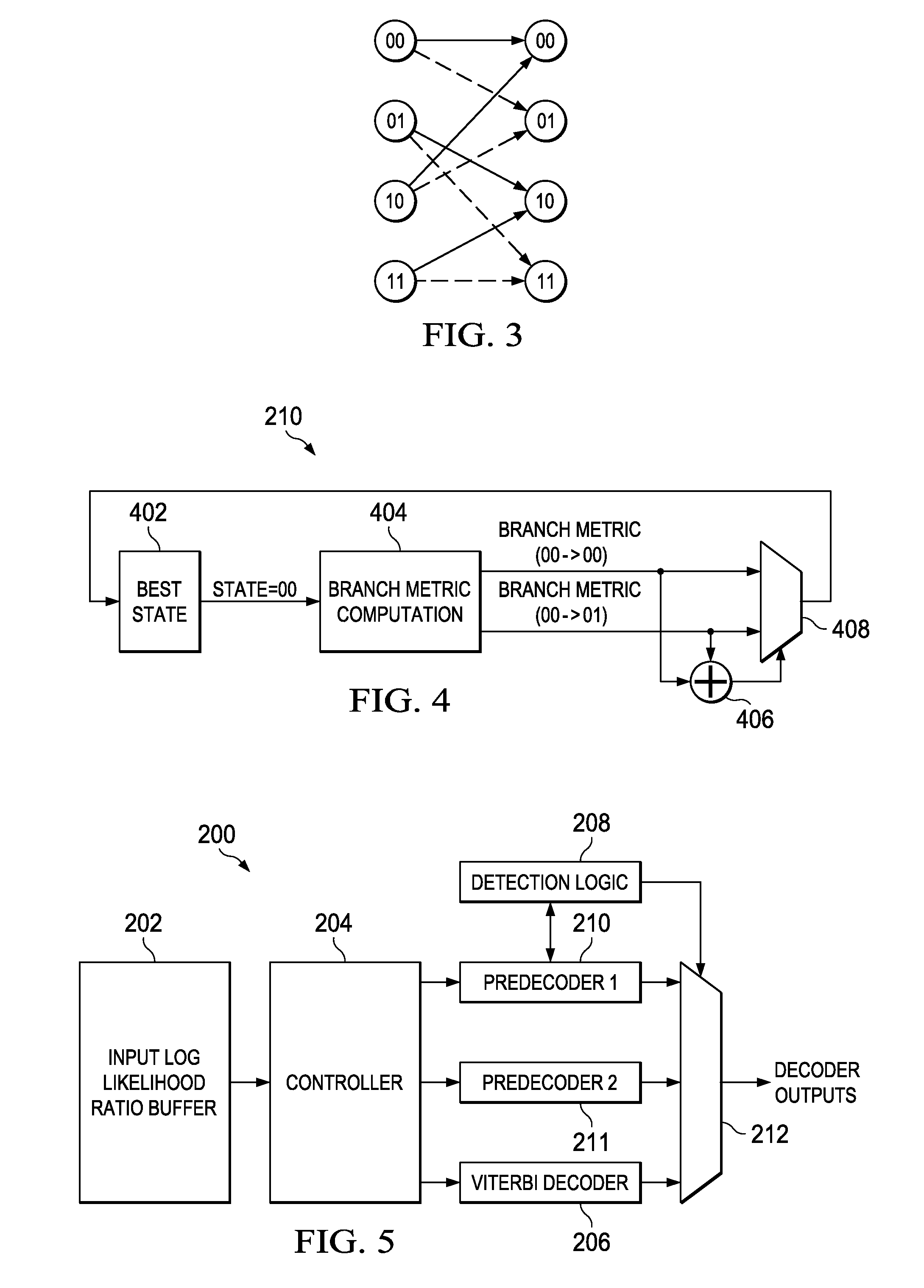 Low-power predecoding based viterbi decoding