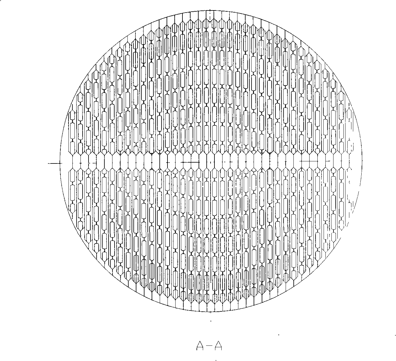 Plate shell-type nonsaturated evaporation condensing plant