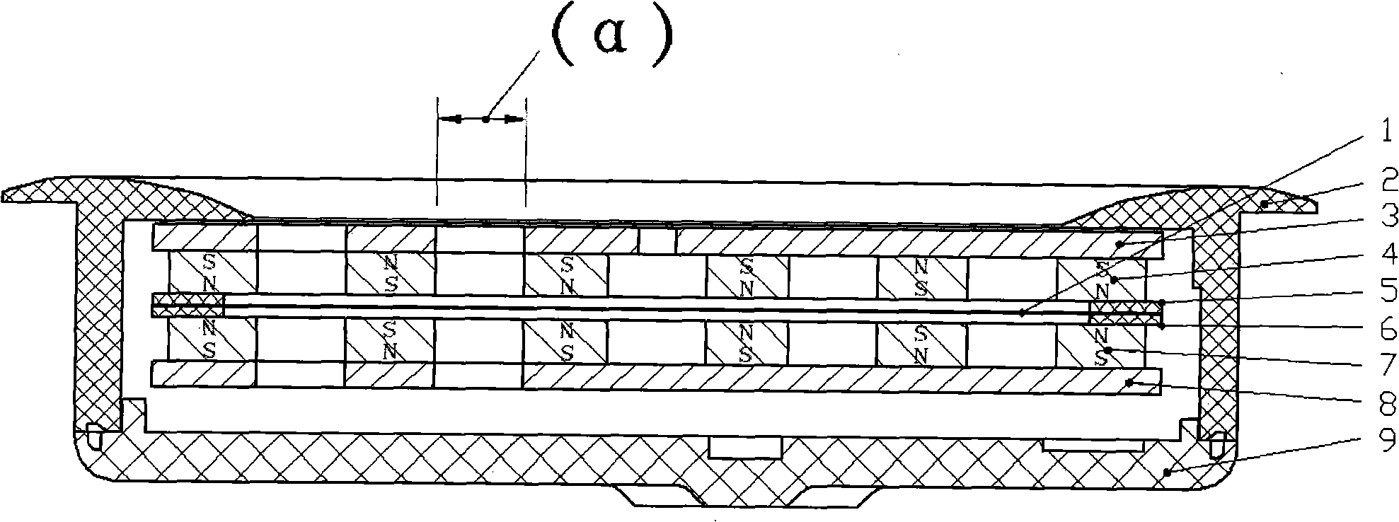 Manufacturing method of power-operated loudspeaker and diaphragm thereof