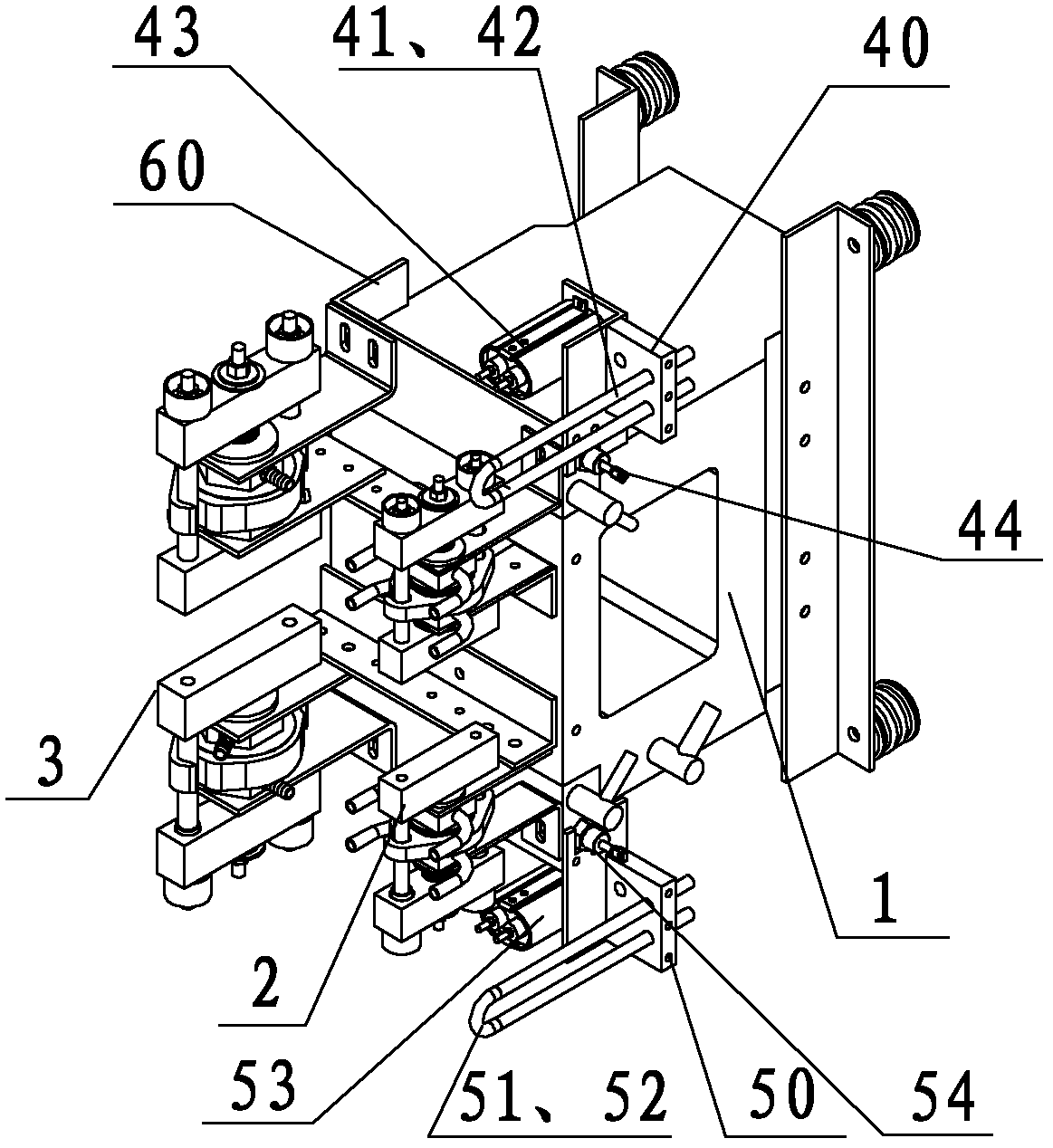 Modularized serial inverter in power supply of medium-frequency induction furnace