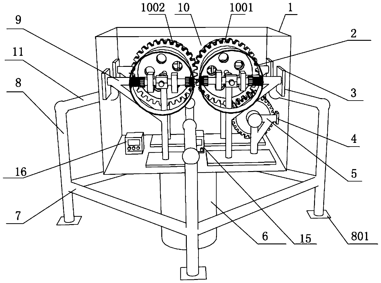 Pile top simulation dynamic load device and method