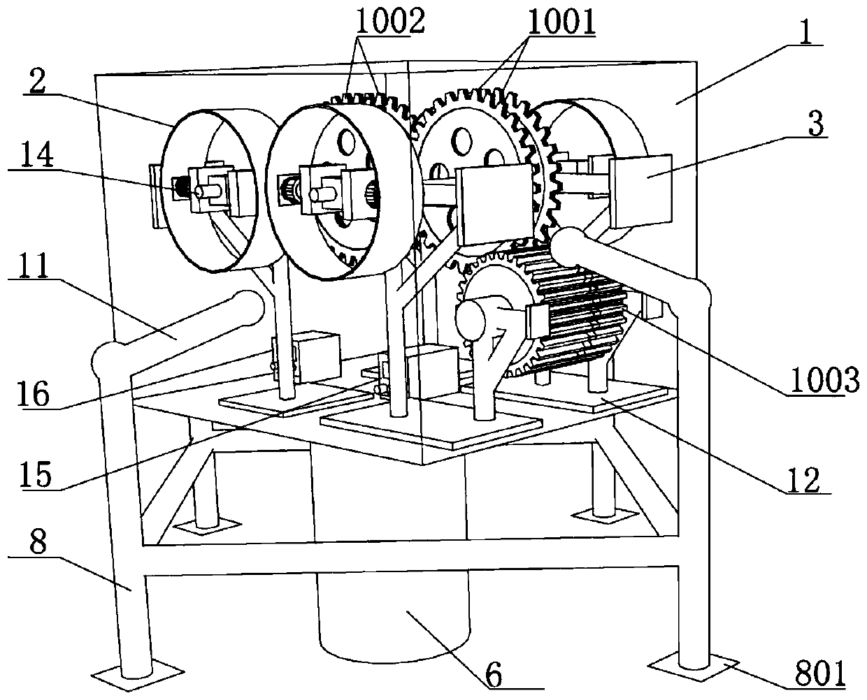 Pile top simulation dynamic load device and method