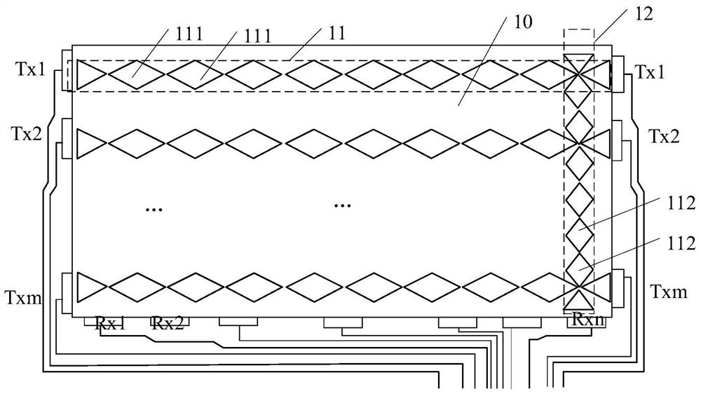 Driving method and device of touch panel and touch display device