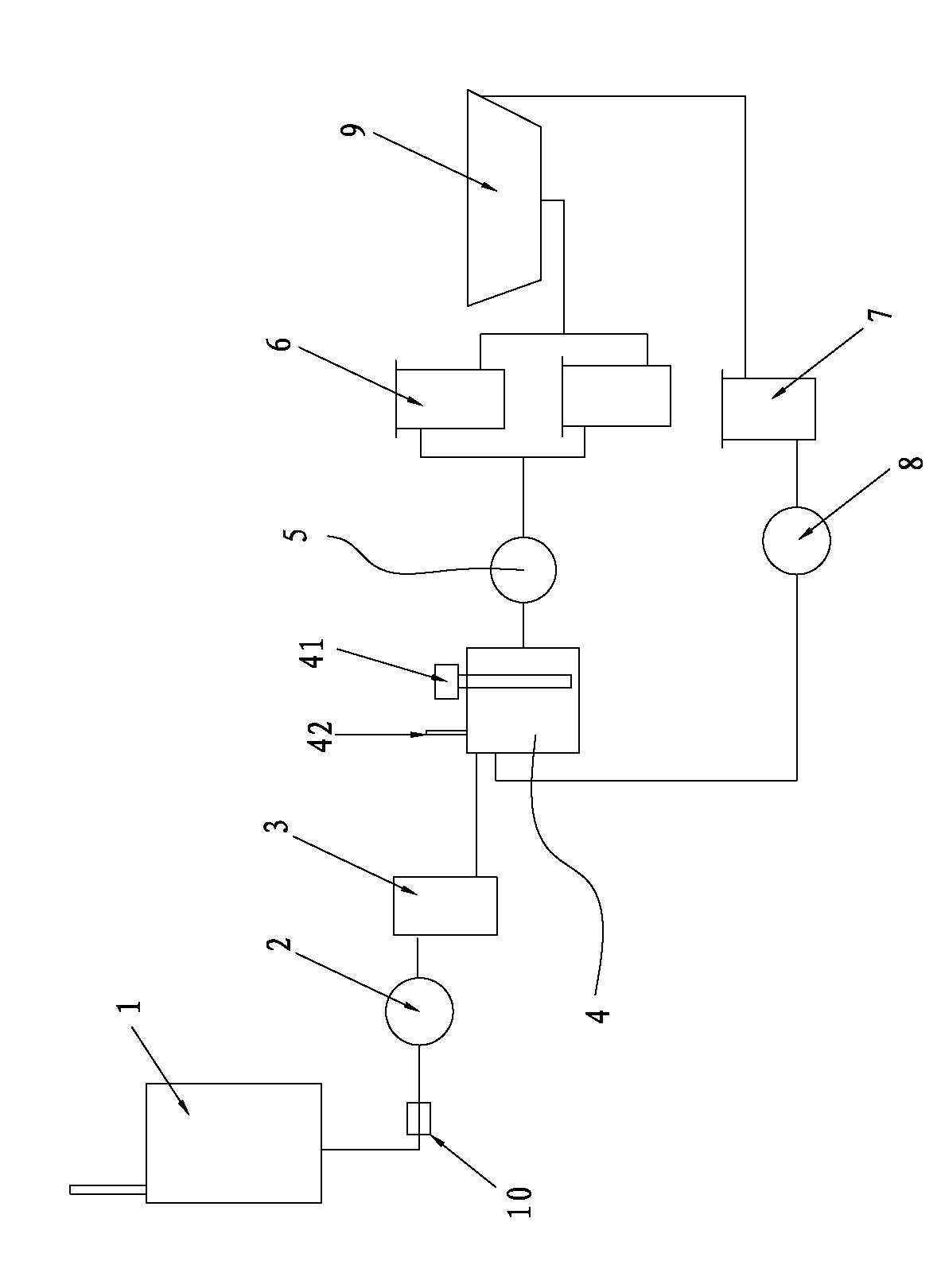 Glue solution filtering device