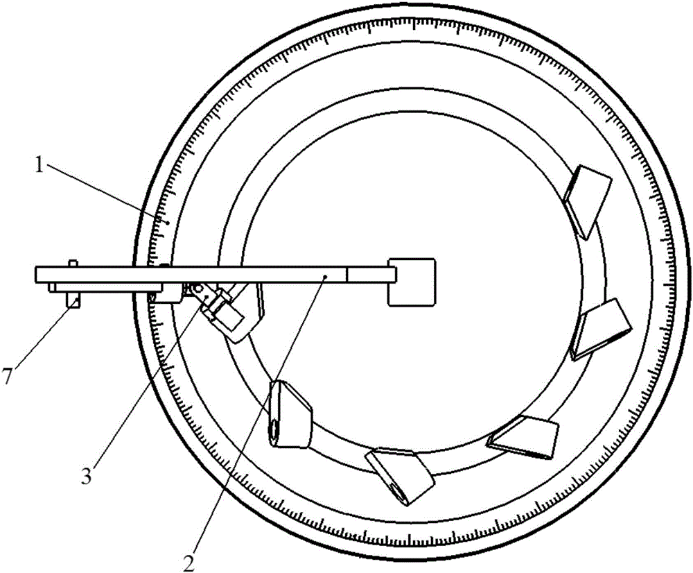 Toothholder positioning tool for cutting head