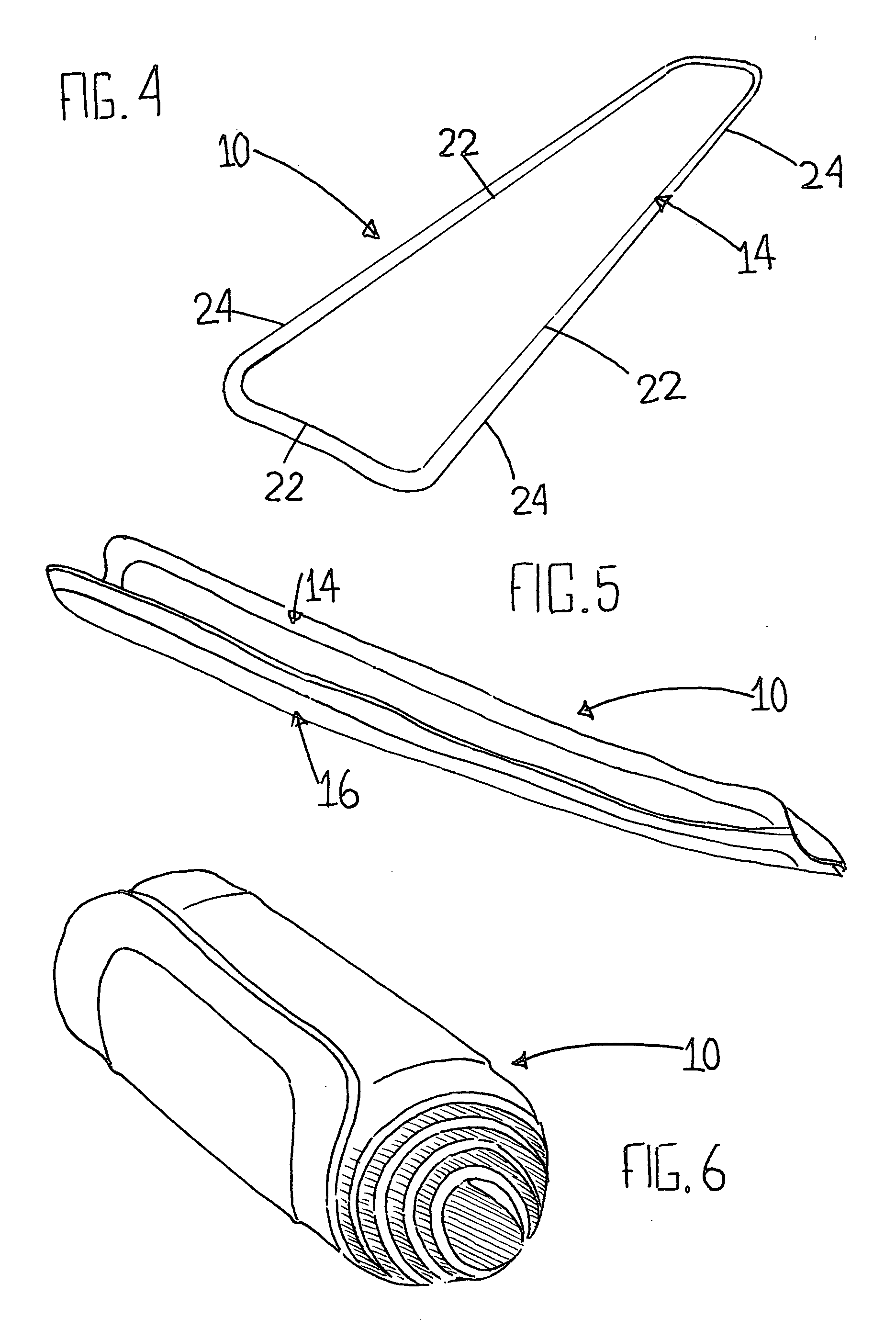 Three-part laminated pliable hand-moldable surface construction