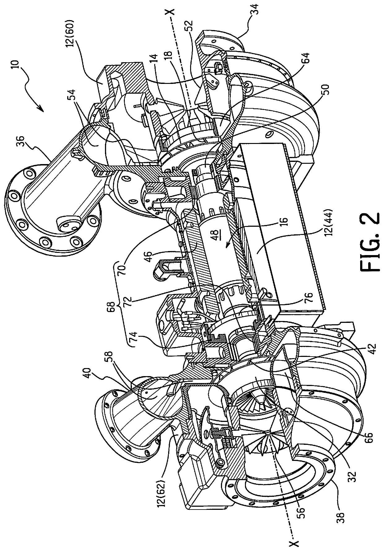 Centrifugal compressor for use with low global warming potential (GWP) refrigerant