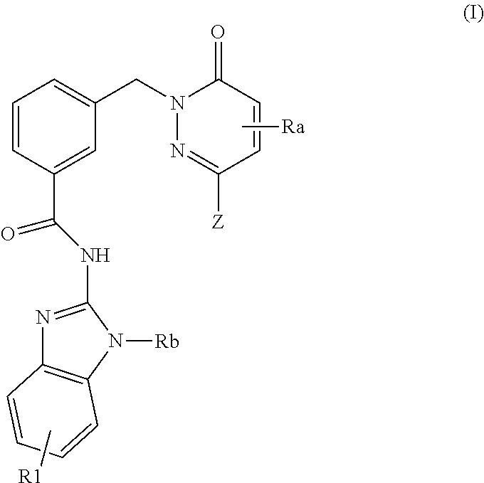 Pyridazinone-amides derivatives