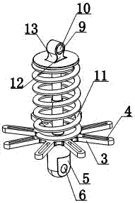 Stirring mechanism for ink stirring cylinder