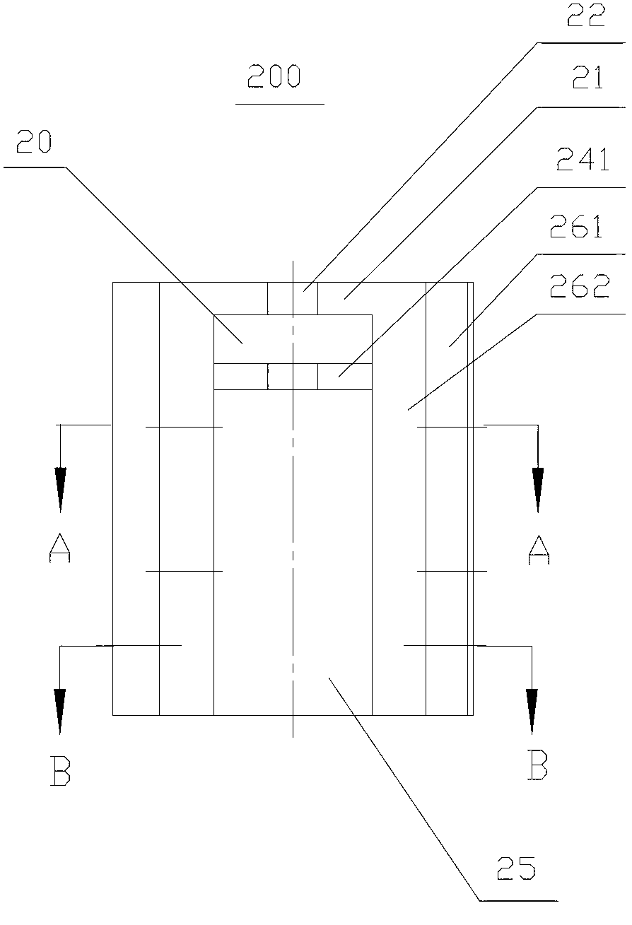 Oil well mouth blowout preventing device