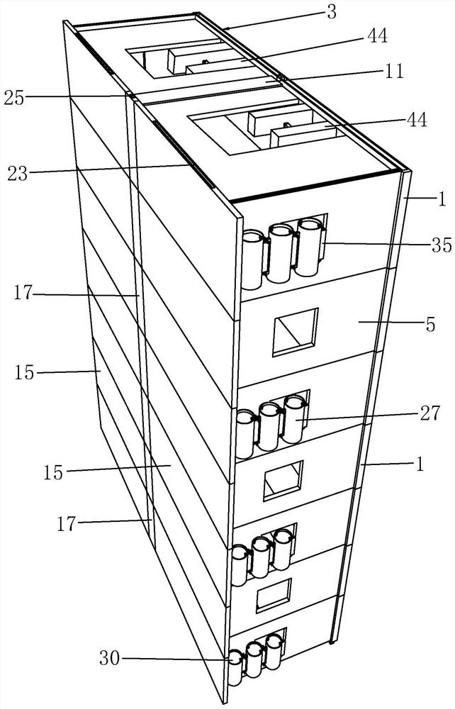 Assembling method for zero-carbon attendance sentry box used for construction site