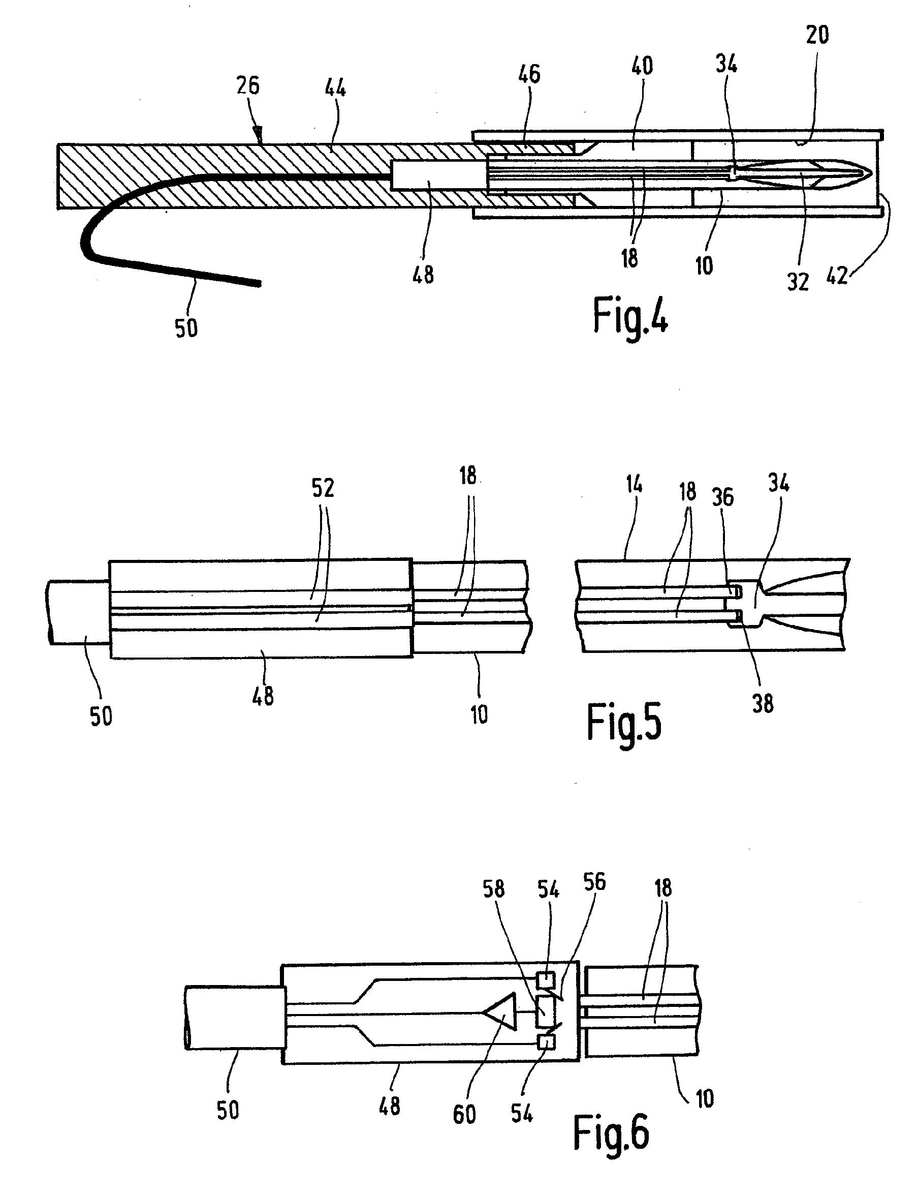 Test element and test system for examining a body fluid