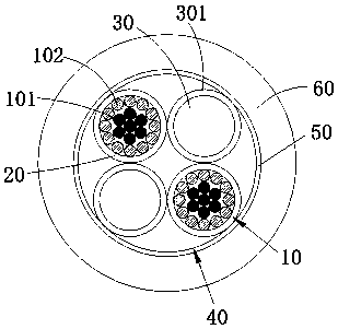 Cable and unshielded and shielded micro-seismic detection cables