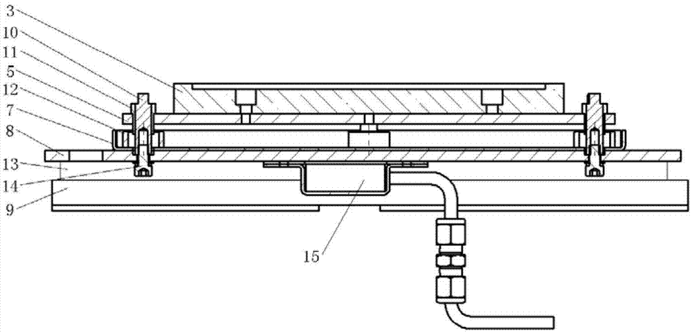 Pick-place device for reaction source bottles