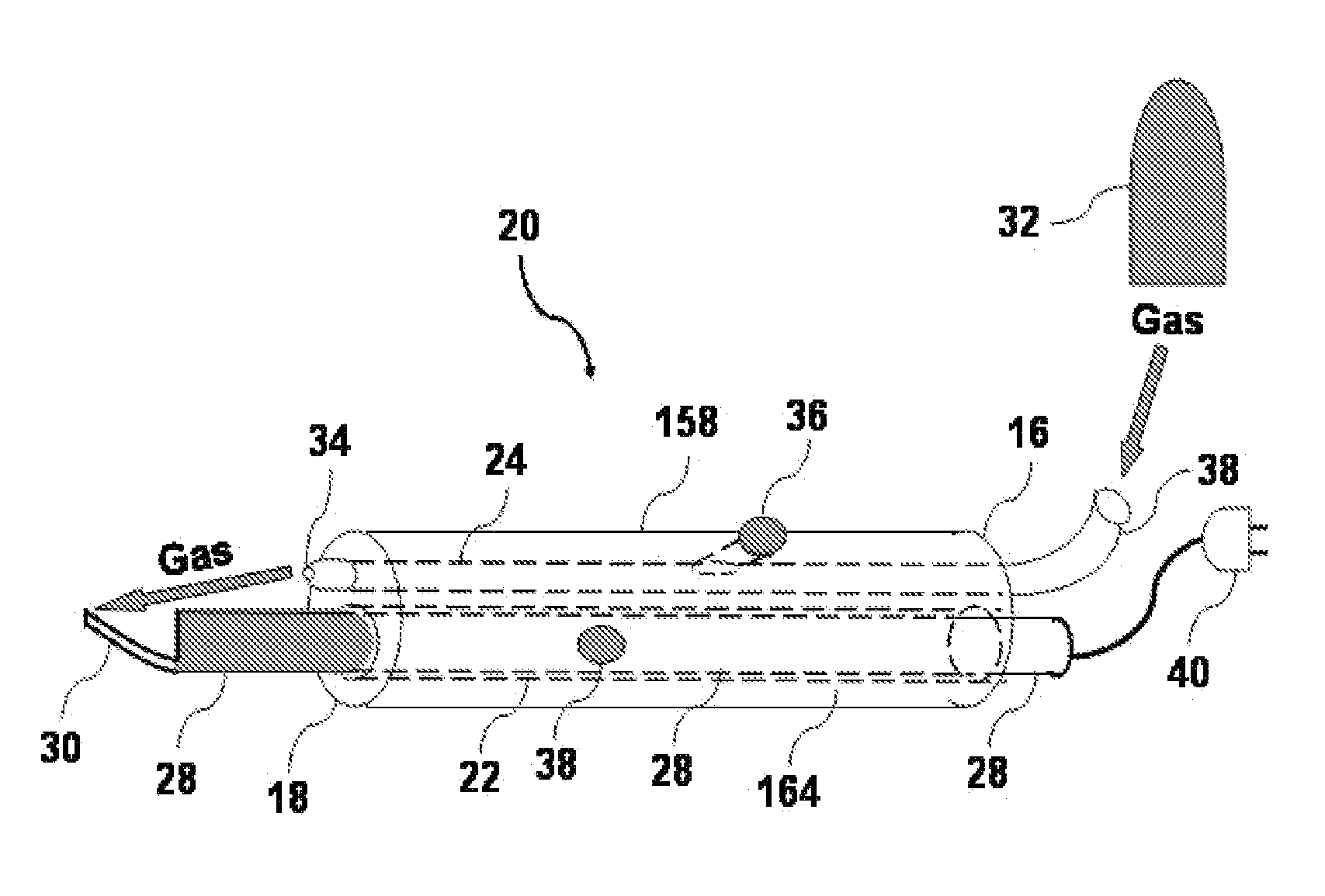 Device for improved visualization of operative sites during surgery