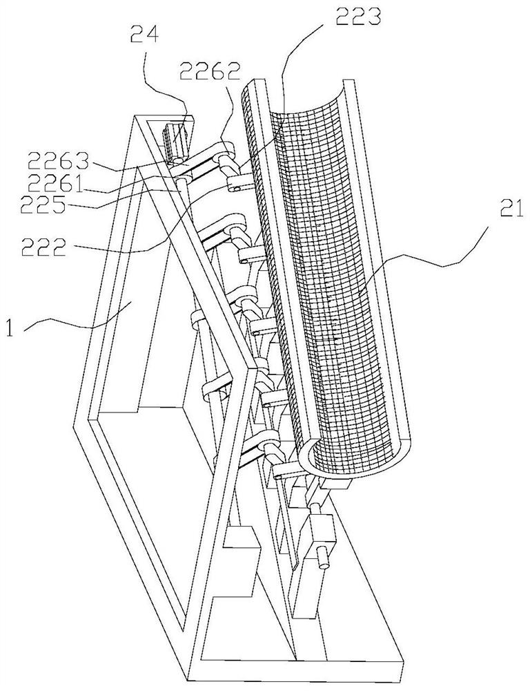 Multi-stage screening mechanism and concrete gravel screening device