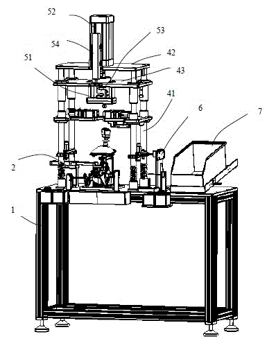 Ball head pressing and mounting equipment