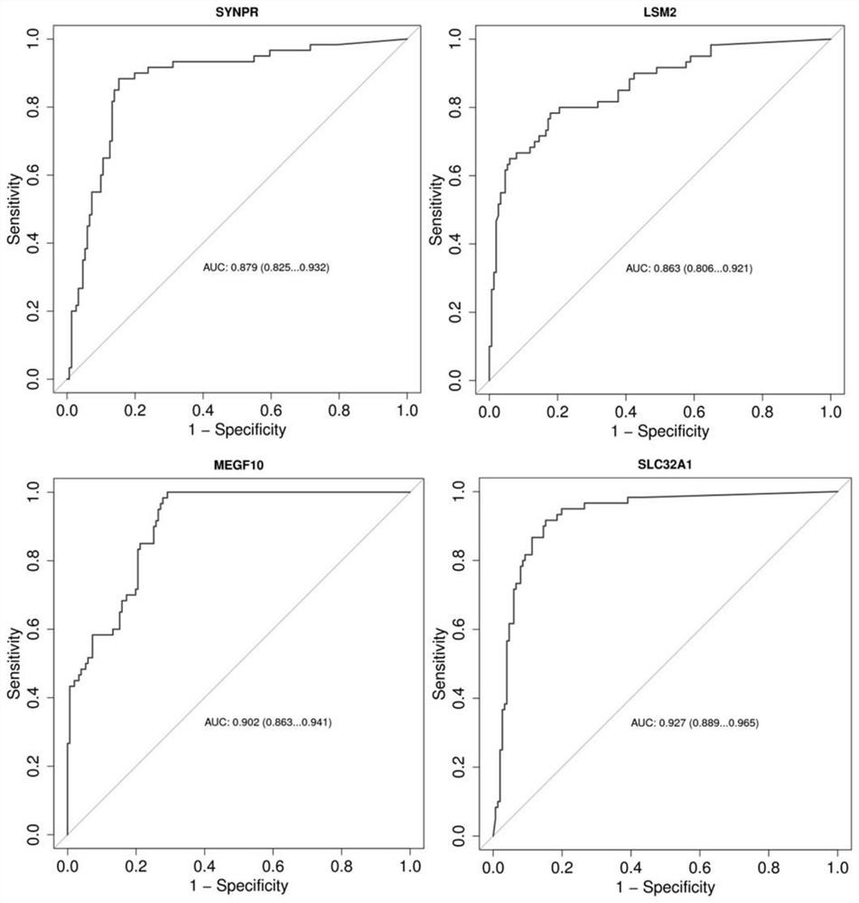 Marking composition for detecting colorectal adenoma and early diagnosis reagent thereof