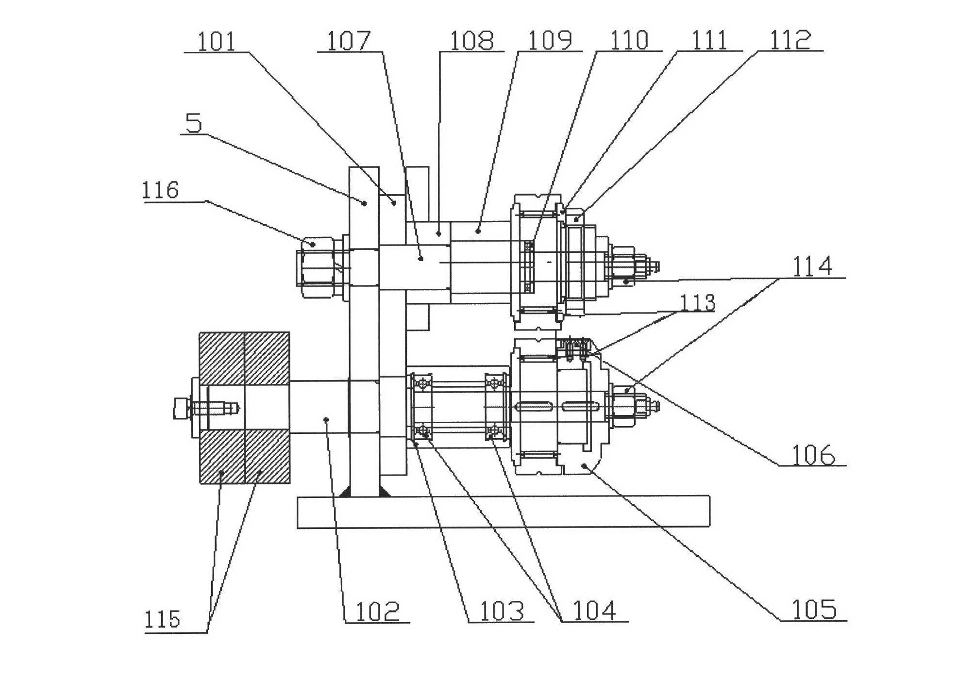 Aluminum alloy flux-cored wire forming machine