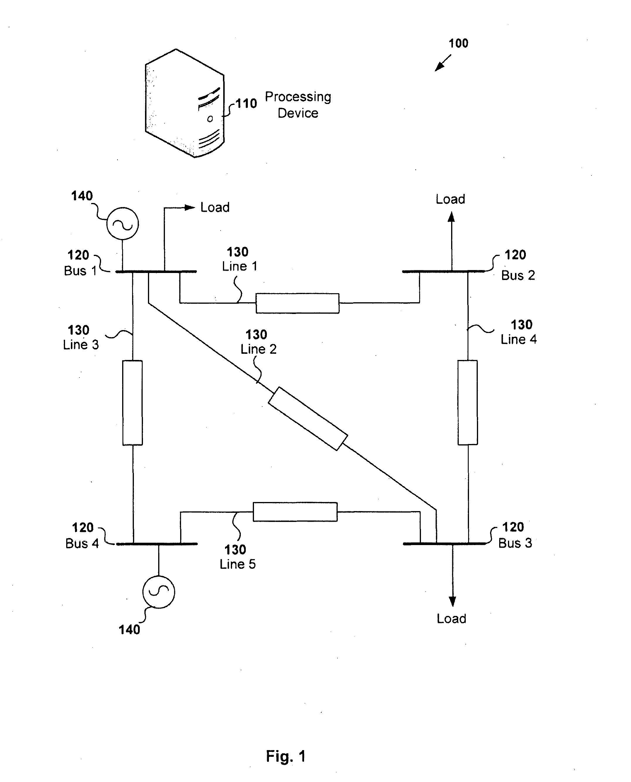 Alternating current (AC) power flow analysis in an electrical power network