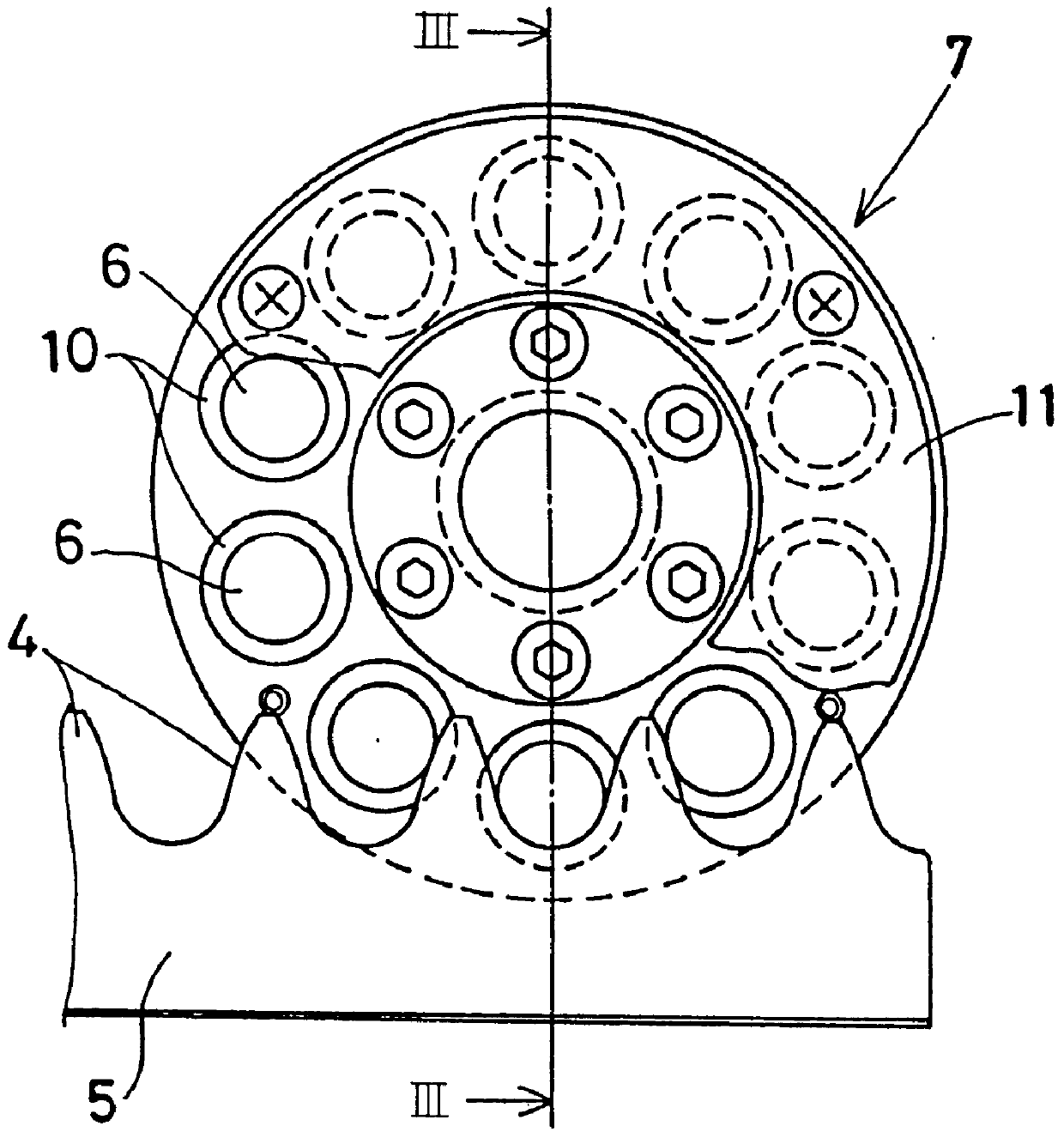 Transmission device for converting a torque between rotary movement and linear movement