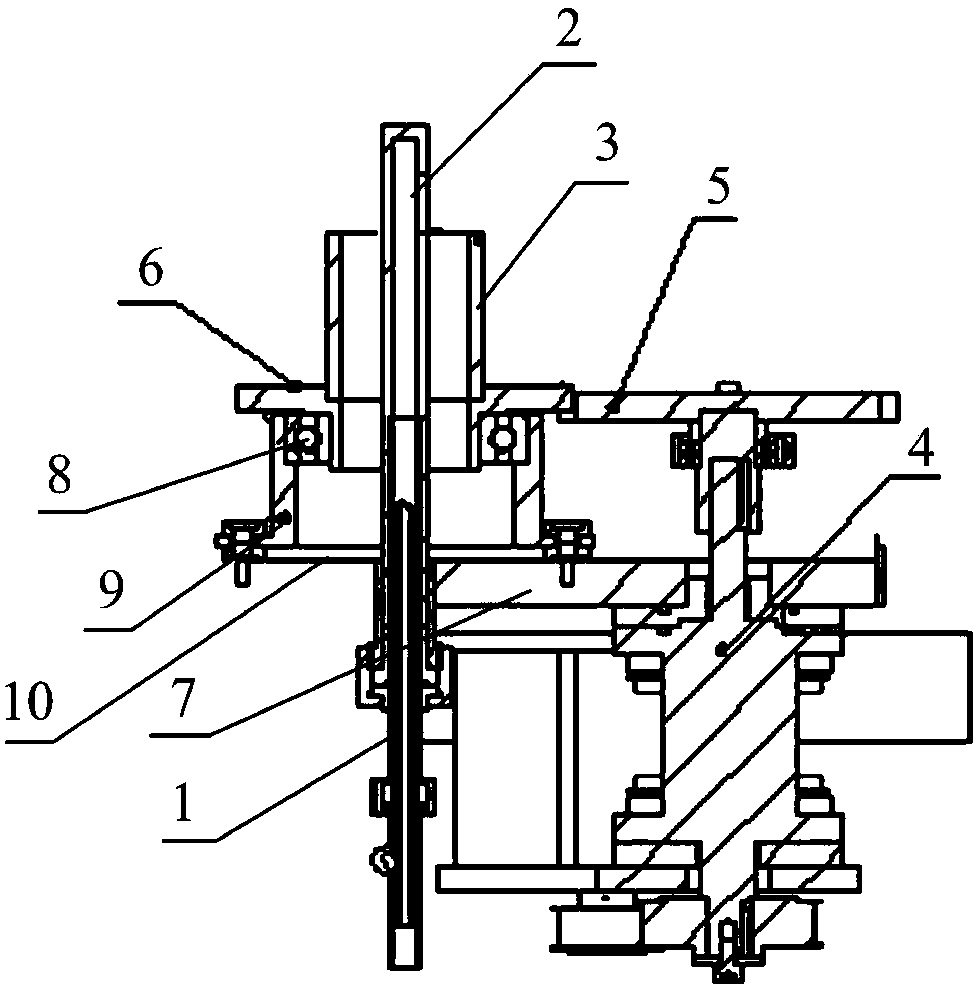 Inner wall coating device for insulating material pipeline