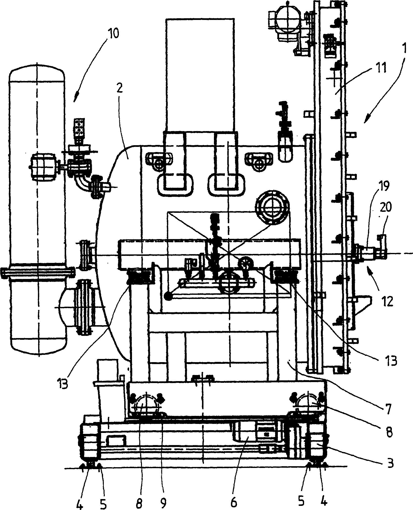 Appartus for transporting metal working piece