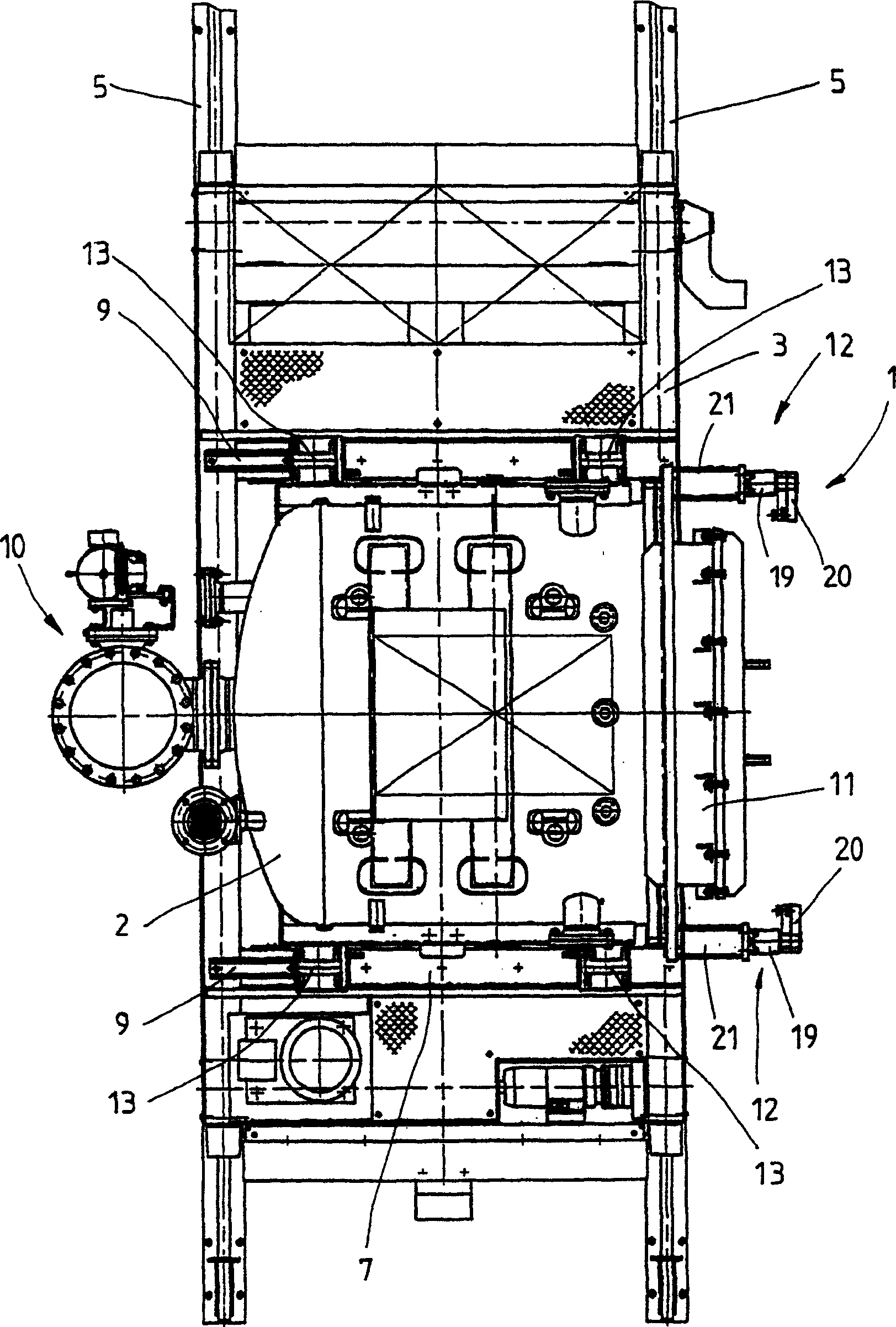 Appartus for transporting metal working piece