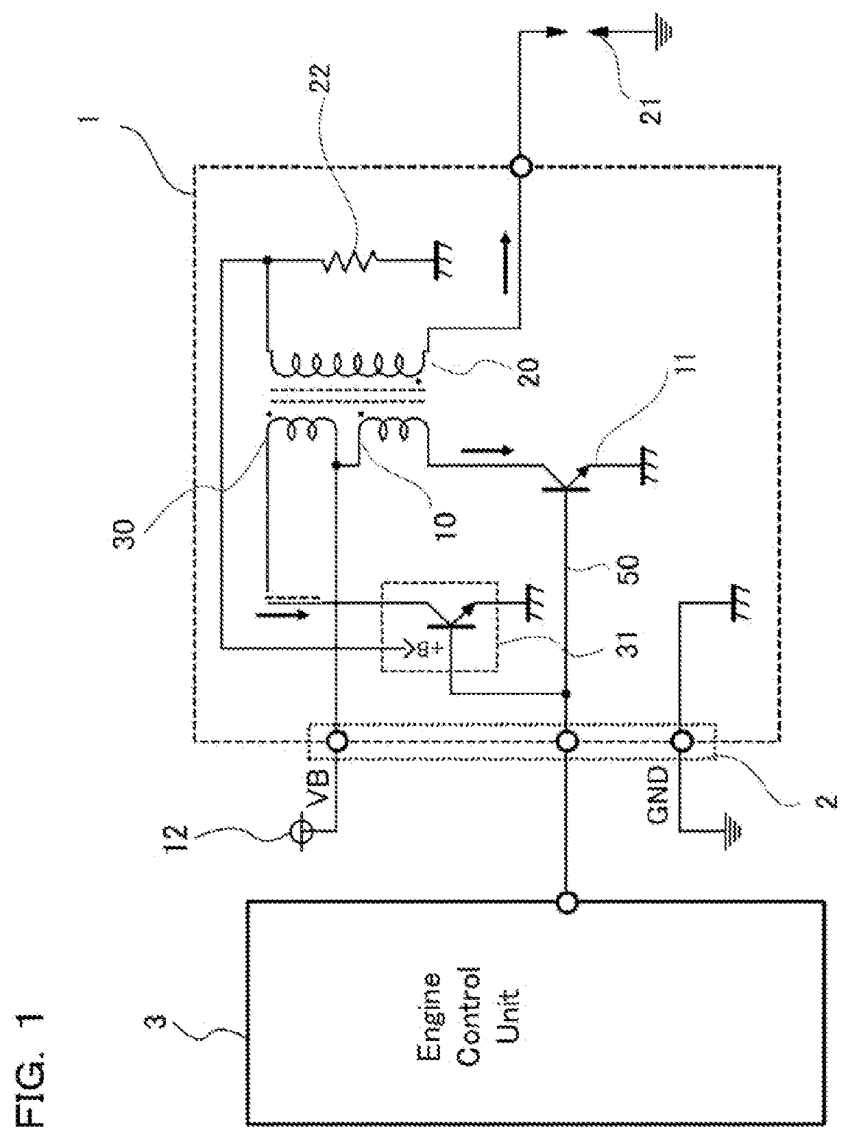 Internal combustion engine use ignition device