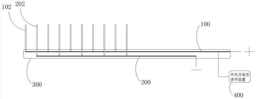 Plasma comb and manufacturing method thereof