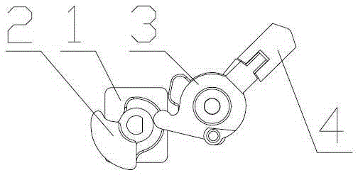 Automatic closing transmission mechanism for miniature circuit breaker and miniature circuit breaker