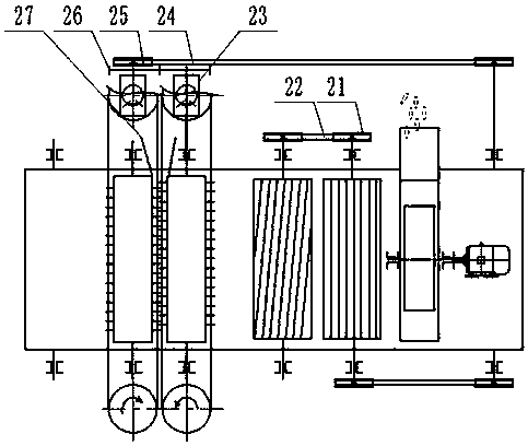 Flexible-stripping and pressure-friction type soybean breeding thresher